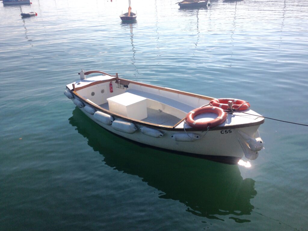 10 person boat, Mylor boat hire Falmouth