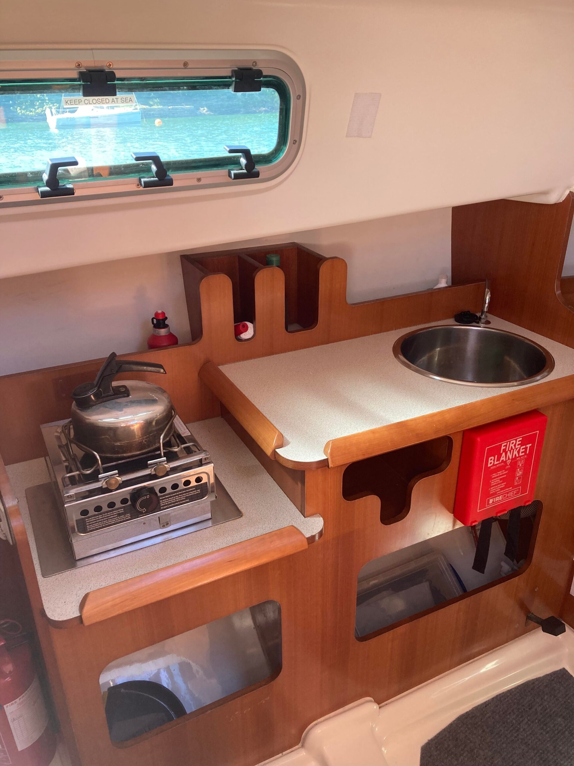 Mylor Boat Hire Yacht Galley